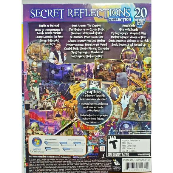 Lot 40+ Viva Mysteries Hidden Object Mystery Adventure PC Games CD-ROM Computer - Picture 3 of 9